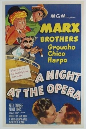 Uma Noite na Ópera : Poster