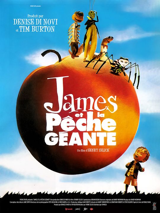 James e o Pêssego Gigante : Poster