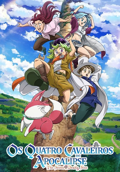 The Seven Deadly Sins:  Os Quatro Cavaleiros do Apocalipse : Poster