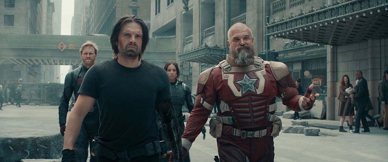 Thunderbolts* : Fotos David Harbour, Sebastian Stan