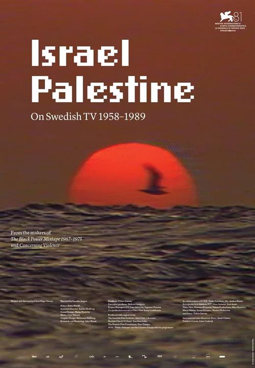 Israel Palestina na TV Sueca 1958-1989 : Poster