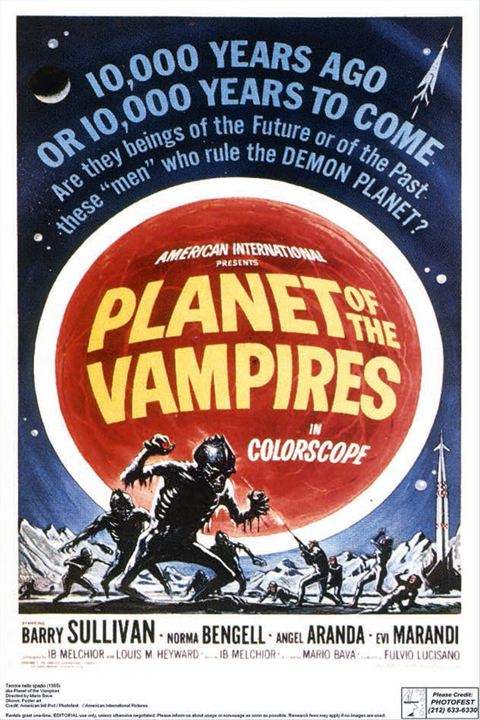 O Planeta dos Vampiros : Poster