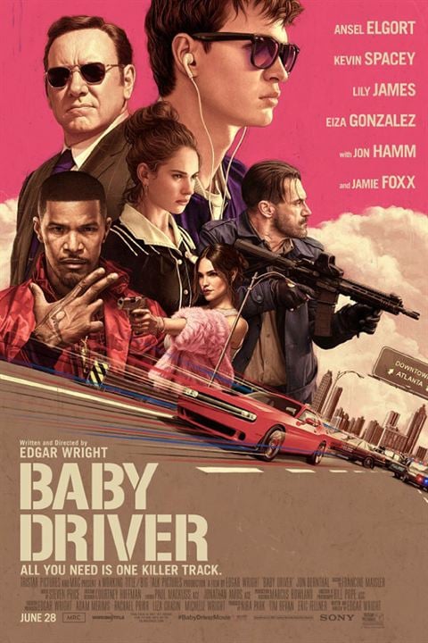 Em Ritmo de Fuga (Baby Driver) : Poster