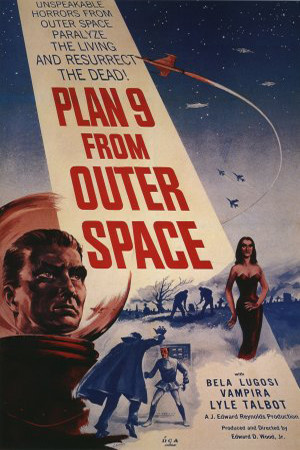 Plano 9 do Espaço Sideral : Poster