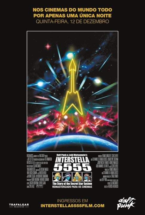 Interstella 5555 : Poster