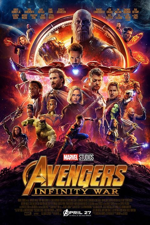 Vingadores: Guerra Infinita : Poster