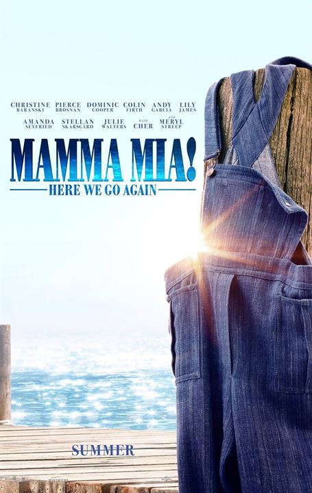 Mamma Mia! Lá Vamos Nós de Novo : Poster