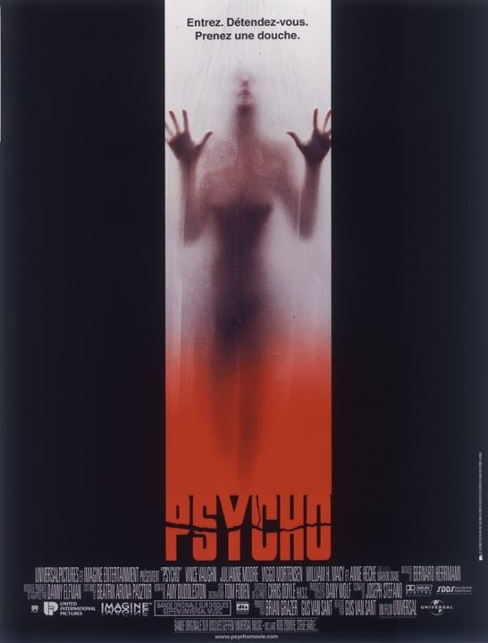 Psicose : Poster Gus Van Sant