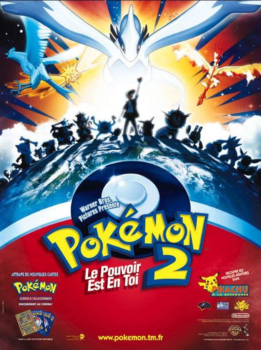Pokémon: O Filme 2000 no Site Oficial