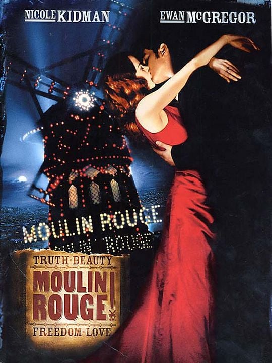 Moulin Rouge - Amor em Vermelho : Poster