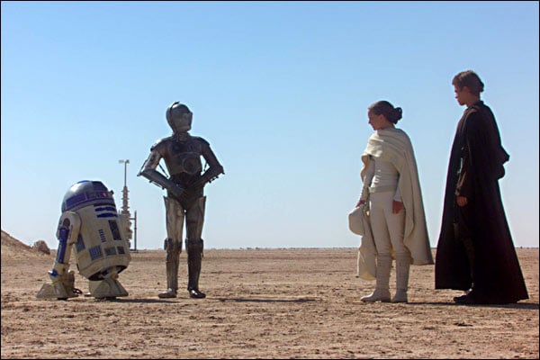 Star Wars: Ataque dos Clones : Fotos Kenny Baker, Natalie Portman, Anthony Daniels, Hayden Christensen
