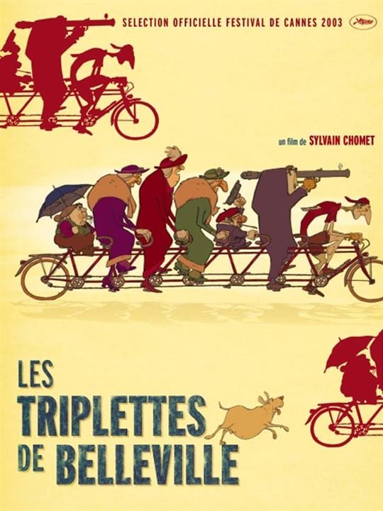 As Bicicletas de Belleville : Poster
