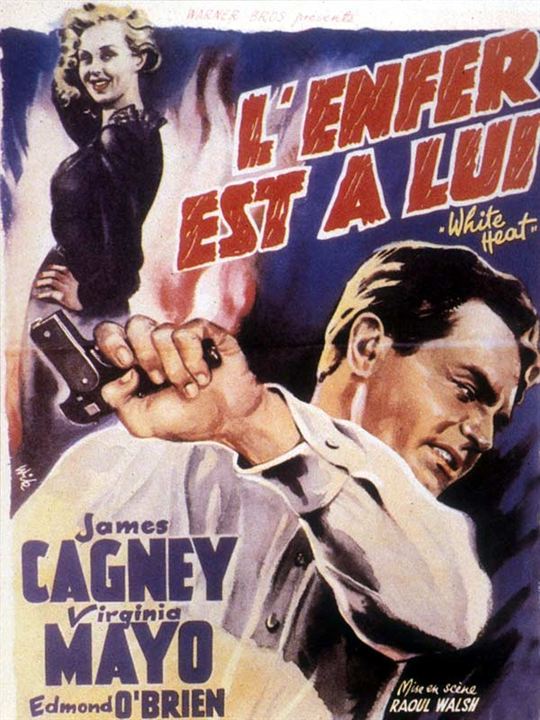 Fúria Sanguinária : Poster Raoul Walsh, James Cagney