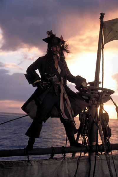 Piratas do Caribe - A Maldição do Pérola Negra : Fotos Johnny Depp