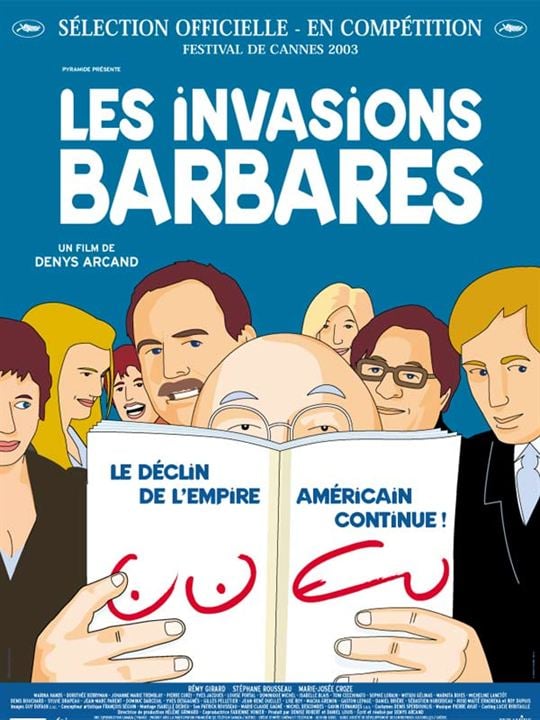 As Invasões Bárbaras : Poster