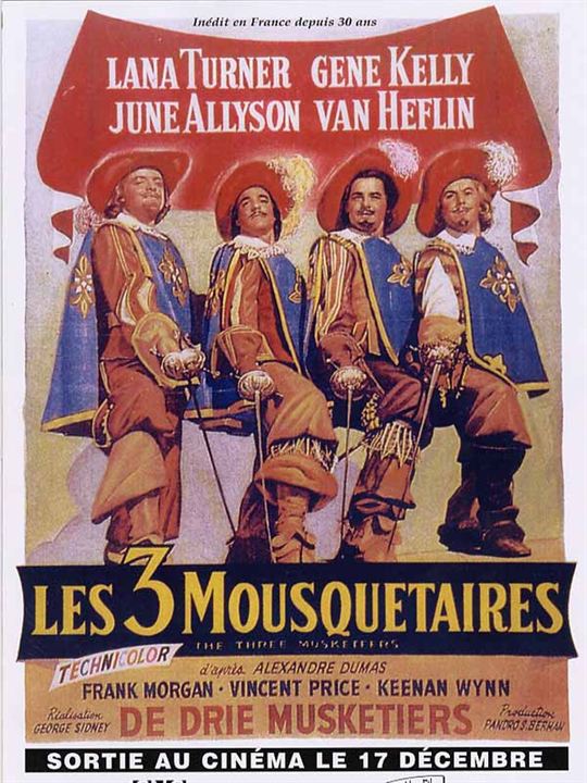 Poster Van Heflin, Gene Kelly, George Sidney, Gig Young, Robert Coote