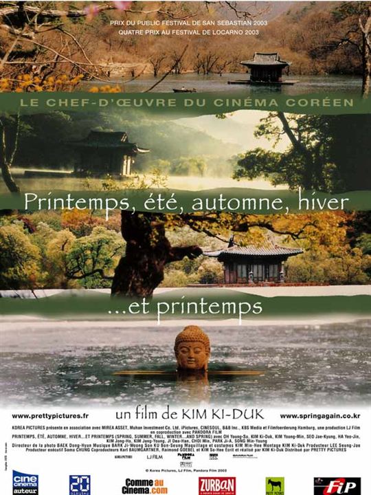 Primavera, Verão, Outono, Inverno e... Primavera : Poster Kim Ki-duk