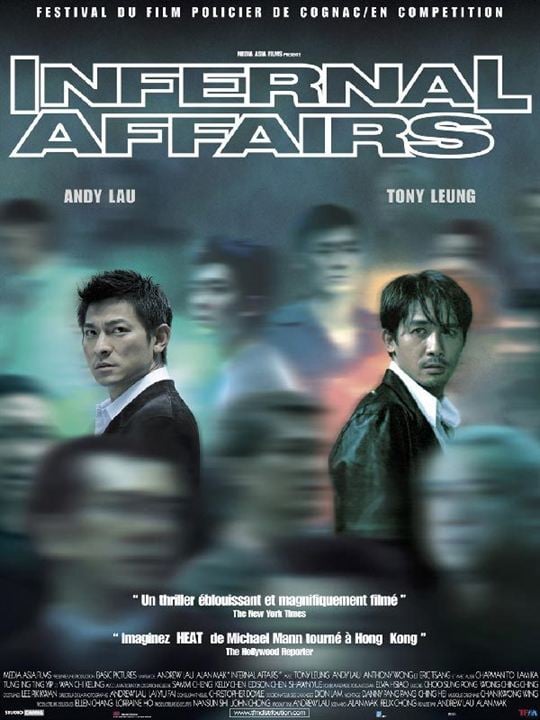 Conflitos Internos : Poster Andrew Lau, Tony Leung Chiu-Wai, Alan Mak