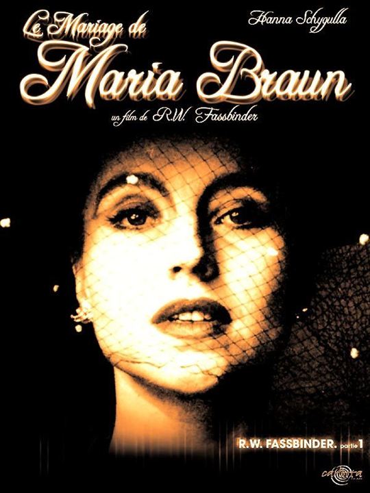 O Casamento de Maria Braun : Poster Hanna Schygulla, Rainer Werner Fassbinder