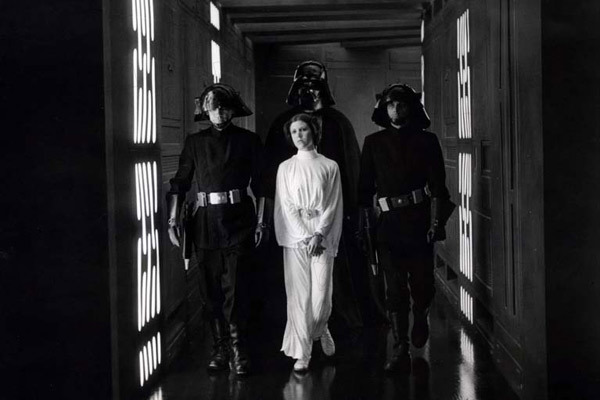 Star Wars : Fotos Carrie Fisher, David Prowse