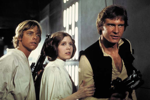 Star Wars : Fotos Mark Hamill, Harrison Ford, Carrie Fisher