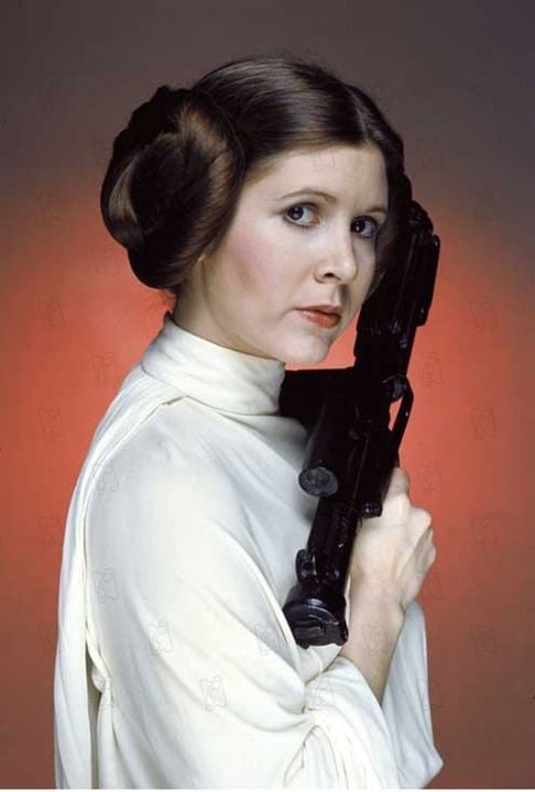 Star Wars : Fotos Carrie Fisher, George Lucas