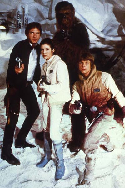 Star Wars: O Império Contra-ataca : Fotos Irvin Kershner, Mark Hamill, Harrison Ford, Carrie Fisher, Peter Mayhew
