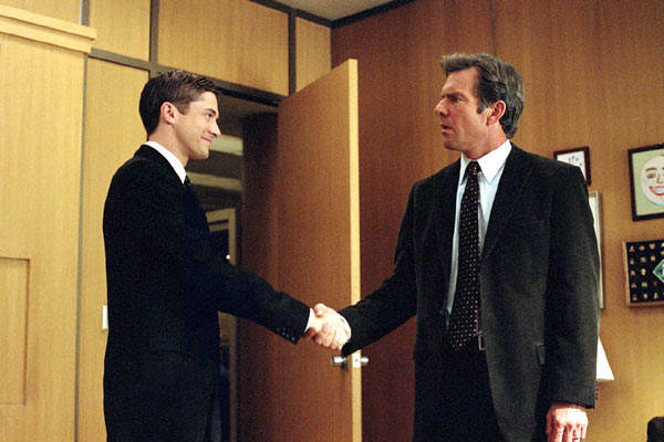 Em Boa Companhia : Fotos Topher Grace, Dennis Quaid