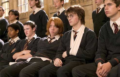 Harry Potter e o Cálice de Fogo : Fotos Rupert Grint, Daniel Radcliffe, Mike Newell