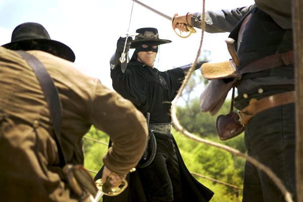 A Lenda do Zorro : Fotos Antonio Banderas