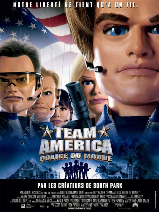 Team America - Detonando o Mundo : Poster Matt Stone