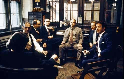 O Poderoso Chefão : Fotos Robert Duvall, Francis Ford Coppola, Marlon Brando, James Caan
