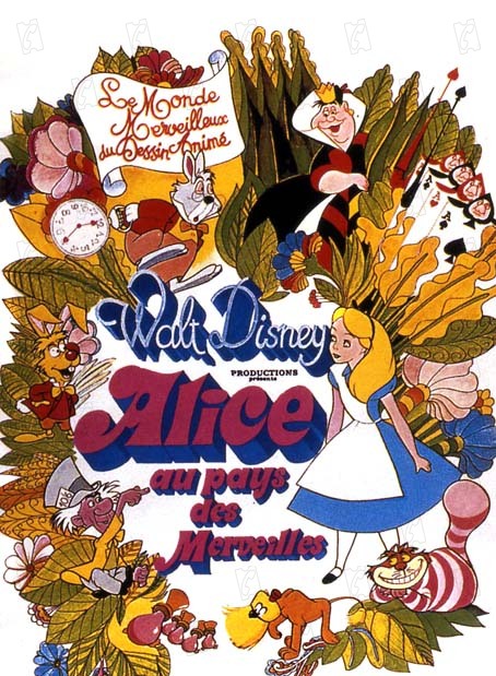 Alice no País das Maravilhas : Poster Hamilton Luske, Wilfred Jackson