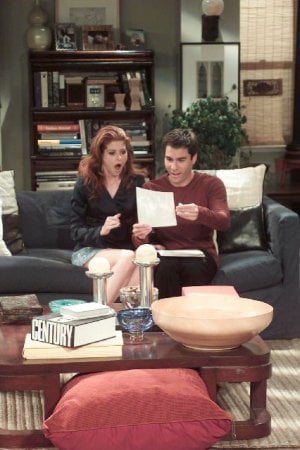 Fotos Eric McCormack, Debra Messing