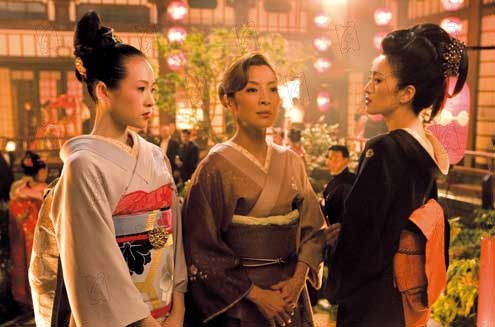 Memórias de uma Gueixa: Gong Li, Michelle Yeoh, Ziyi Zhang