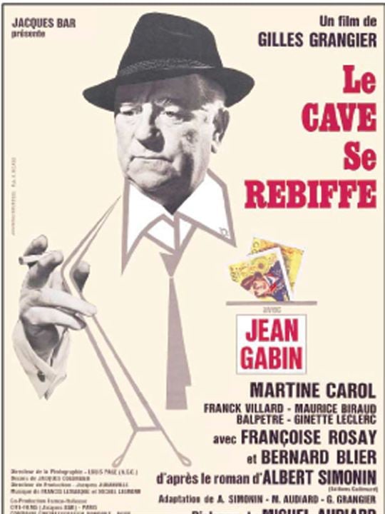 Poster Jean Gabin, Gilles Grangier