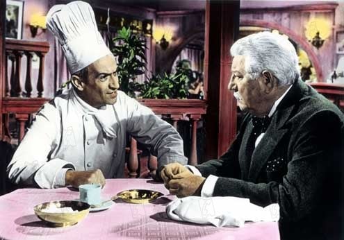 Fotos Louis de Funès, Jean Gabin, Gilles Grangier