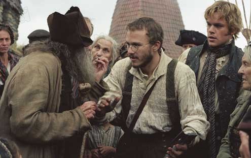 Os Irmãos Grimm : Fotos Terry Gilliam, Matt Damon, Heath Ledger