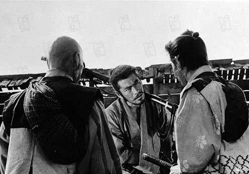 Os Sete Samurais : Fotos Toshirô Mifune, Isao Kimura, Takashi Shimura, Akira Kurosawa
