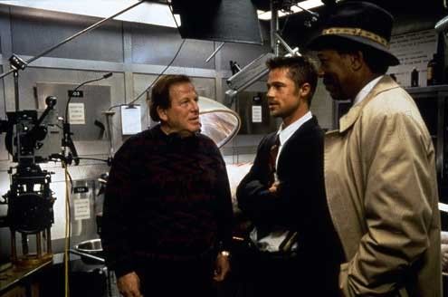 Seven - Os Sete Crimes Capitais : Fotos Brad Pitt, Morgan Freeman, David Fincher