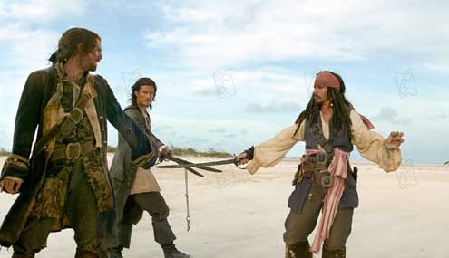 Piratas do Caribe - O Baú da Morte : Fotos Johnny Depp, Jack Davenport, Orlando Bloom, Gore Verbinski