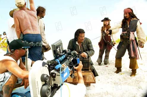 Piratas do Caribe - O Baú da Morte : Fotos Johnny Depp, Keira Knightley, Orlando Bloom, Gore Verbinski
