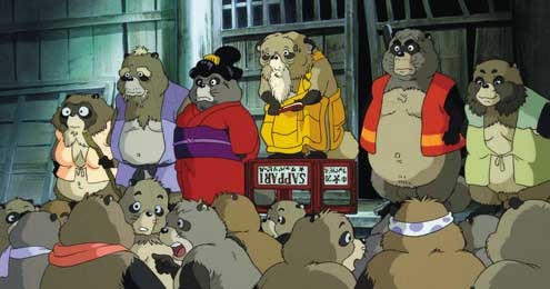 PomPoko: A Grande Batalha dos Guaxinins : Fotos Isao Takahata