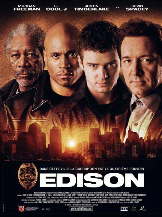 Edison - Poder e Corrupção : Poster LL Cool J, David J. Burke