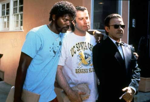 Pulp Fiction - Tempo de Violência : Fotos Harvey Keitel, Samuel L. Jackson, Quentin Tarantino, John Travolta