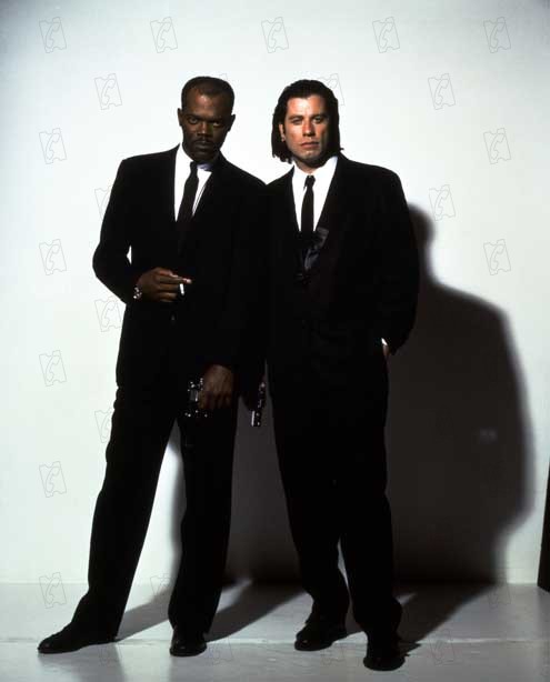 Pulp Fiction - Tempo de Violência : Fotos Samuel L. Jackson, Quentin Tarantino, John Travolta