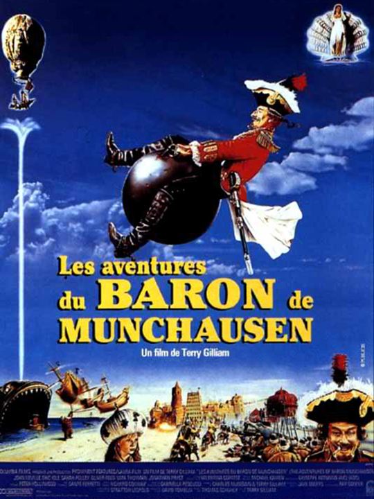 As Aventuras do Barão Munchausen : Poster