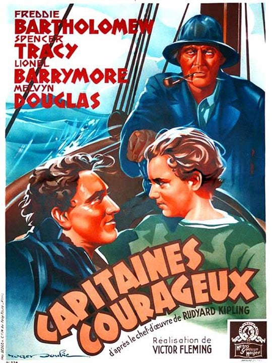 Marujo Intrépido : Poster Lionel Barrymore, Victor Fleming