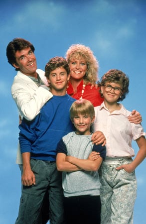 Fotos Joanna Kerns, Alan Thicke, Tracey Gold, Kirk Cameron, Jeremy Miller