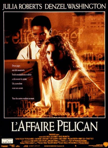 O Dossiê Pelicano : Poster Alan J. Pakula